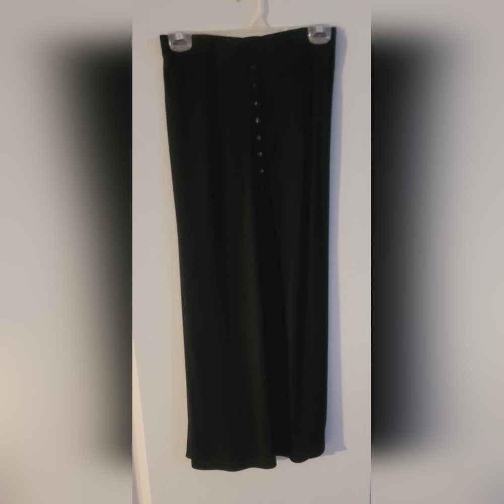 Briggs New York Classic Black Maxi Skirt